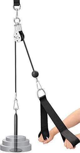 Lechnical Fitness DIY Pulley Cable Machine Attachment System Loading Pin Lifting Arm Biceps Triceps Blaster Hand Strength Training Equipment