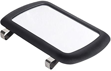 Yajimsa Sun Visor Car , Car Makeup for Car Truck - Rear View Sun Protection Cosmetic Car Makeup (Black)