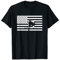 Hockey Bekleidung mit amerikanischer Flagge T-Shirt