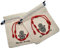 MYSTIC JEWELS By Dalia, braccialetto Cabala, in cordoncino di filo rosso, con 7 nodi, unisex, regolabile, per la protezione contro il malocchio, portafortuna (2 pezzi)