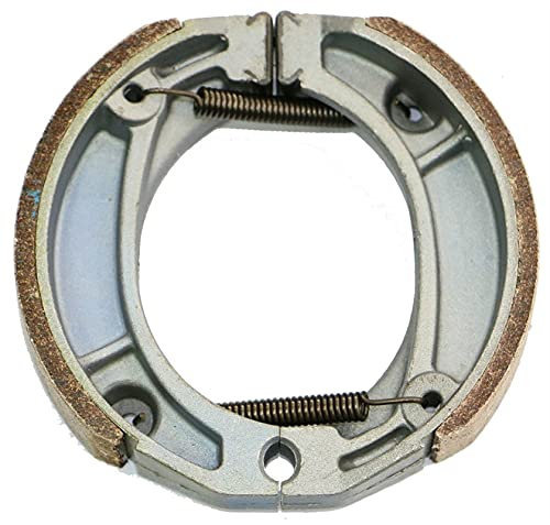 Sinter Bremsbelagsatz passend für XR 125 XR125 L 2003 2004 2005 2006 2007 Bremstrommel vorne hinten (Farbe : Carbon Rear)