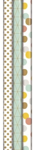 60 Rollen Geschenkpapier 57g/m² 2m x 0,70m Basic 01