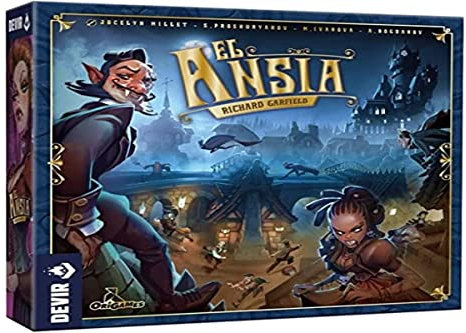 Devir - El Ansia, Juego de Mesa de Construcción de Mazos, Divertido Con Amigos, 12 Años (BGHUNSP)