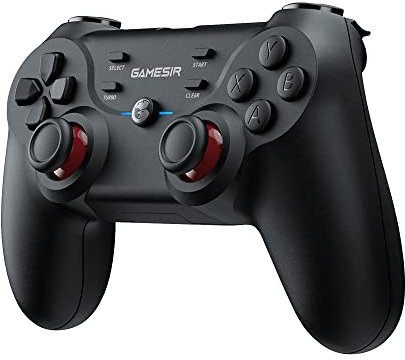 GameSir T3 Controller da gioco wireless per PC Windows e Android TV Box - Motori Duali Asimmetrici - Turbo a 3 Velocità - Autonomia della Batteria di 40 Ore