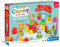 Clementoni Soft Clemmy - Touch & Play, Baby Happy Farm, Fattoria Sensoriale, Play Set Prima Infanzia Made in Italy Bambini 6-36 Mesi, Mattoncini 100% Lavabili, Gioco per Sviluppare la Manualità, 17884