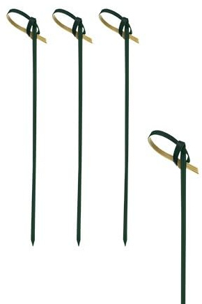 250 Fingerfood - Picker 10 cm schwarz Knoten