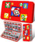 Koecya for Nintendo Switch Game Case with 24 Game Holder Slots and 24 SD Micro Card Slots for Nintendo Switch/Lite/OLED,Cute Cartoon Games Cartridge Cases for Boys Kids Girls Kawaii Storage Box, Red
