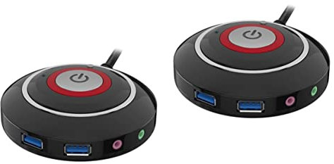 UPKOCH 2St Computer Desktop USB c hib stromschalter netzumschalter pc Halter Power LED Positive Pole Audio-interfaces netzschalter der Gastgeber Knopf Festplatte Netzteil Büro Chassis Abs