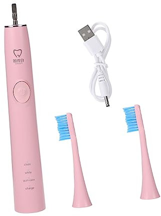 Gatuida Elektrische Schallzahnbürste Zahnreinigungsbürste Für Mundhygiene Abnehmbare Bürstenkopf Ergonomisches Design