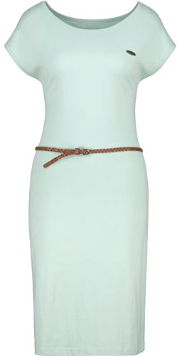 ALIFE and Kickin ElliAK A Shirt Dress Damen Sommerkleid, Kleid Fresh Mint Melange XS