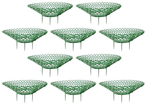 Yulokdwi Erdbeerstützen Ständer, 5/10 Stück Erdbeer Anzucht Halterkäfig, Erdbeerpflanzständer Für Balkon,Halten Sie Erdbeerpflanzen Sauber, Schafft Sicherheitsabstand Zum Boden