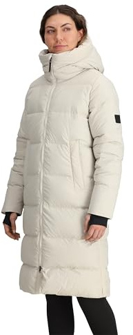 Outdoor Research Women's Coze Down Parka, Oyster, L