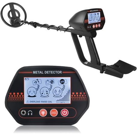 Détecteur de métaux pour adultes MD-4070 chasseur de trésors détectant le détecteur de métaux PinPointer Scanner de profondeur souterrain recherche détecteur d'or de haute précision Détecteur d'or pro