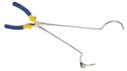 iplusmile Pince Four Crucible Tong Et Inoxydable Pince Ronde Professionnelle Pour Manutention Et Coulée De Creusets Bijouterie