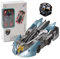 Wall Climbing RC Stunt Car, Wandkletterndes RC-Stunt-Auto, Ferngesteuertes RC Wandauto Kletterauto, 360°Drehung Drift RC Stunt Car mit Licht, 2.4Ghz RC Auto Spielzeug Geschenk für Kinder (Blau)