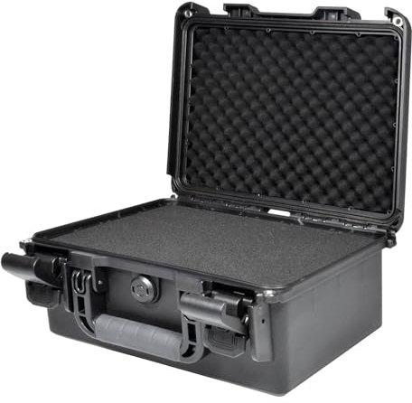 E-Lektron CC36-HD Outdoor Transportkoffer Fotokoffer Kamerakoffer Wasserdicht (36x31x17 cm IP66)