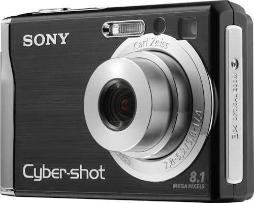 Sony Cyber-shot DSC-W90 Digital Camera 8.1 Megapixel with 3x Optical Zoom and Super Steady (Renewed)