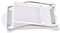 Eyccier Luncheon Meat Slicer Easy Press Banana Slicer with 12 Stainless Steel Wires, Slice Spacing of 1/3 inch Food for Soft Fruits or Canned Meat Loaves, White.