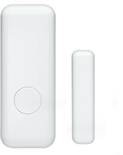 433MHz Funkmagnetischer Türsensor Drahtloser Türkontakt Magnetschalter für Alarmanlage Sicherheitssystem mit 120m Reichweite