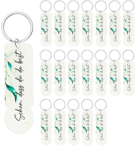 20Pcs Trolley Key Shopping Trolley Tokens Key Portable Removable Shop Cart Chip Keychain Shopping Coin Token for Present, green, Medium