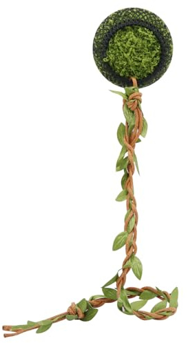 Escondite para Reptiles con 2 imanes potentes, escondite de Cuero para arañas saltadoras con imán - Decoración de Malla Natural para recintos de arañas, Reptiles y Anfibios - Accesorios Seguros para