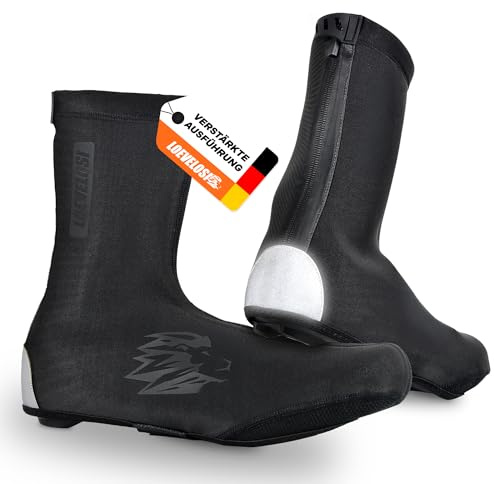 Neopren Rennrad Überschuhe Fahrrad Wasserfest Winddicht Winter Rennradschuhe Regen-Schutz Schuh-Überzieher Reflektierend Über-Schuhe