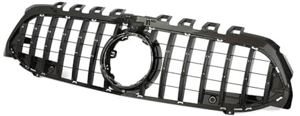 Kühlergrill Fronthauben Für Benz Für EINE Klasse V177 W177 A200 A180 A35 A45 2019-2022 Front Stoßstange Panamericana GTR Diamant Schwarz Chorme Grille