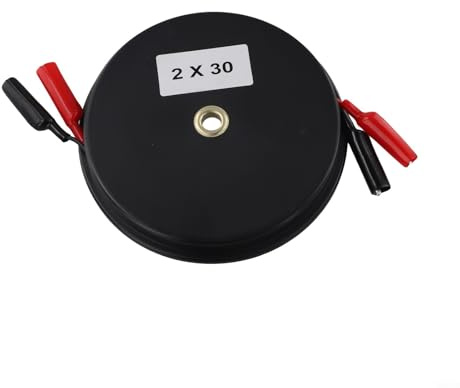 Retractable Multimeter Extension Wire Reel with Clips, 3m/6m/9m Test Cable Spool, for Car Repair Detection, Retractable Test Cable Reel(9m)