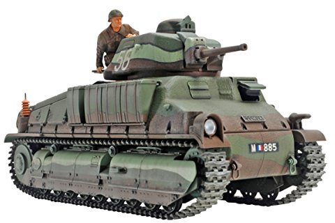 TAMIYA 300035344 1:35 French Somua S35 Military Tank Green
