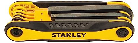 Stanley Juego de llaves hexagonales, juego plegable, 8 piezas (STHT71800)