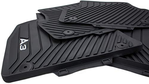 Original Audi Gummimatten Original Qualität Fußmatten Gummi schwarz 4-teilig