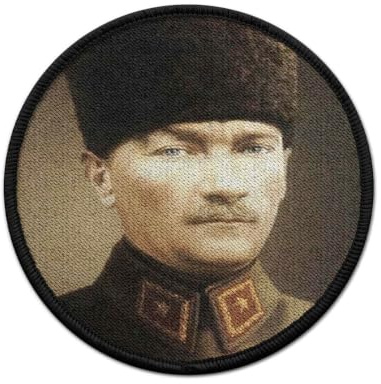 Atatürk ve bilim Patch Türkei Stolz Türkey Istanbul Militär #22792