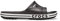 Crocs Unisex Bayaband Slide Slide Sandal, Black White, 8 UK Men/ 9 UK Women