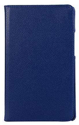 LMFULM® Case for Huawei MediaPad T3 (8.0 Inch) PU Magnetic Leather Case 360° Rotating Stand Cover Smart Case Flip Case for Huawei T3 8.0 Dark Blue