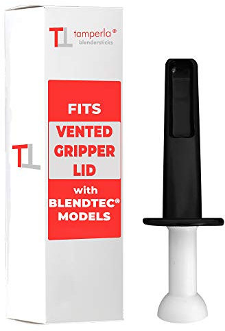 Tamper Tool Blender Stick for use in Blendtec Blenders (Black)