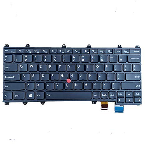fqparts Replacement Laptop Tastatur für for Lenovo für for Thinkpad Yoga 260 Schwarz Amerikanische Version
