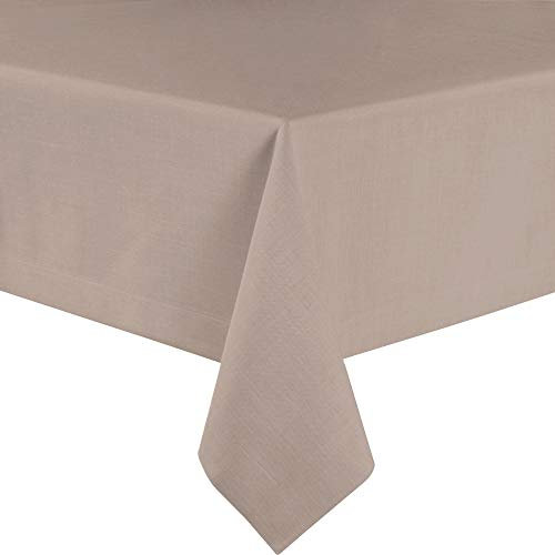 Sander Tischdecke Loft fleckabweisend Taupe Größe 150x250 cm