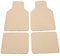 FußMatten Auto Auto Fussmatte Auto Zubehör Gummi Auto Matten Auto Teppich Beige,One Size
