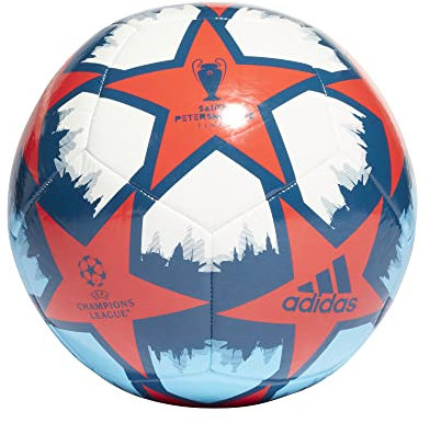 adidas Unisex-Adult UCL Club St. Petersburg Soccer Ball Panton/Panton/White/Panton 3