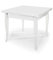 Mar.c.a. Design, Mesa Comedor Extensible, Mesa de Comedor Madera, Blanco - Mesa Cocina Extensible 100x100x75H, Total 200x100 - Mesa Plegable Estilo Clásico, Mesa Salon y Cocina, Made in Italy