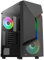 Aerocool SCAPEBKV3, Case Gaming ATX, Frontale RGB LED, Vetro temperato, 3 Ventole ARGB, Nero