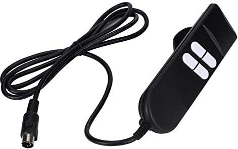 YUMILI Liegestuhl Schalter, Handschalter Schalter Mit 4 Knöpfe Fernbedienung Steuerschalter,Handschalter Steuerpult Für Hebebahnstuhl Elektrische Sofa Für Wohnzimmer (6.7x2.4x2.2in)