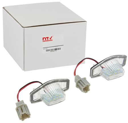 NTY Elp-Hd-000 Kennzeichenleuchte | Elp-Hd-000 passend für Civic Cr-V Hr-V Jazz |