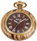 Tiong Holz-Taschenuhr mit 37 cm Langer Kette, handgefertigte Uhren, römisches, digitales Zifferblatt, Quarz, Holz-Taschenuhr für Damen und Herren, Uk-pwr-wood103…