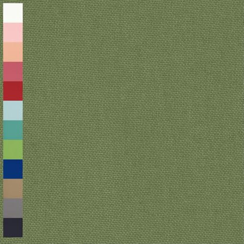 Canvas Stoff Fabian aus 100% Baumwolle, Leinenoptik, uni salbei (Länge am Stück: ab 0,50m / Breite: 140cm)