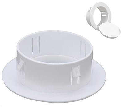 Abluftschlauch-Flansch, Wandhalterung, Anschluss für tragbare AC-Entlüftung, 80 mm Lüftungsschlitze, passend für 82–89 mm Wandlochabdeckung, Schutz