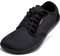 HOBIBEAR Hommes Femmes Chaussures Pieds Nus Barefoot Minimalistes Marche Légère Sneakers(Noir, EU 43)