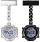 iplusmile Montre Dinfirmière Numérique Montre Fob Multifonction À Clipser pour Hommes Et Femmes avec Chronomètre Hebdomadaire pour Infirmières Médecins Montre Suspendue Portable Cadeau De