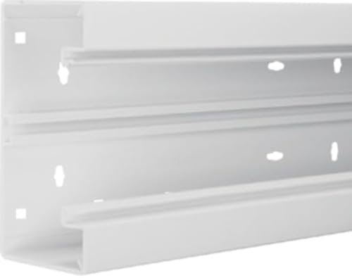 Hager BR6517019016 Brüstungskanal Unterteil (L x B) 2000mm x 170mm 2m Weiß