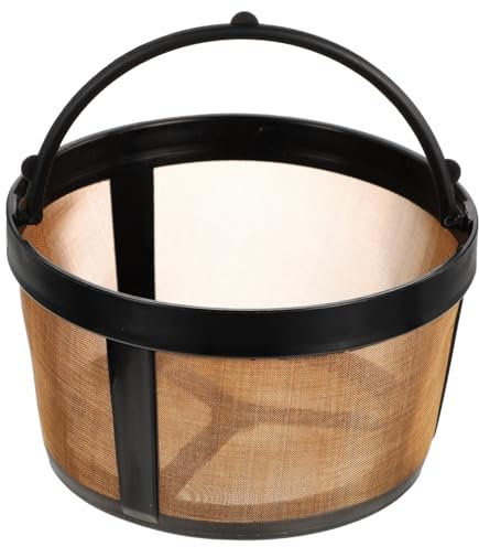 Hemobllo Kaffeefilter Siebgewebe Für Kaffee Wasserfilter Aus Glas Kaffee Trichter Tragbares Kaffeesieb Wiederverwendbares Kaffeesieb Metall Container Büro Kaffeemaschine